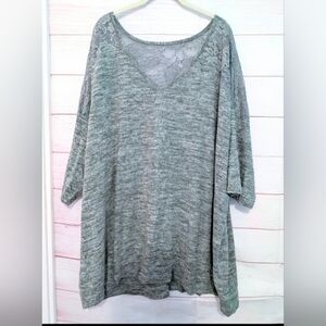 Nwot plus size knit with sexy lace details size 3x